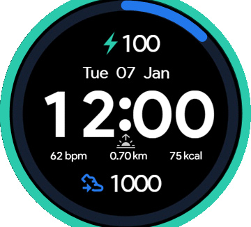 华米跃我Amazfit Verge Lite手表表盘