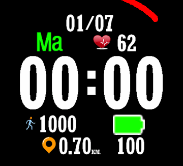 华米跃我Amazfit Verge Lite手表表盘