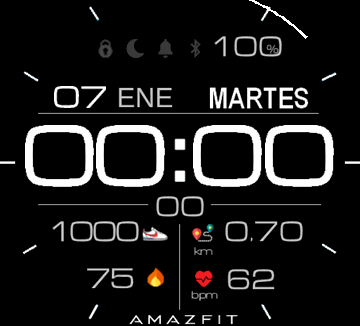 华米跃我Amazfit Verge Lite手表表盘