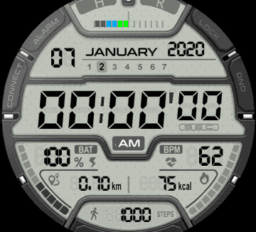 华米跃我Amazfit Verge Lite手表表盘
