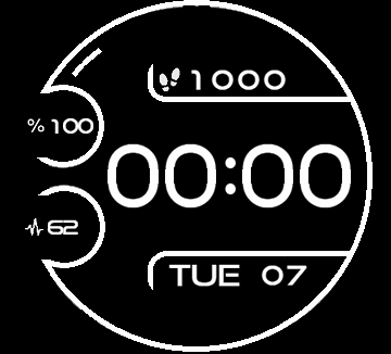 华米跃我Amazfit Verge Lite手表表盘
