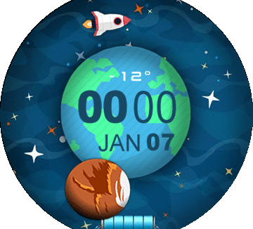 华米跃我Amazfit Verge Lite手表表盘