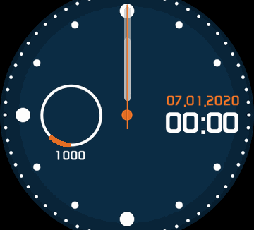 华米跃我Amazfit Verge Lite手表表盘