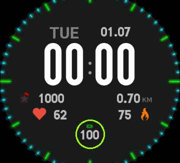 华米跃我Amazfit Verge Lite手表表盘