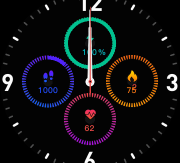 华米跃我Amazfit Verge Lite手表表盘