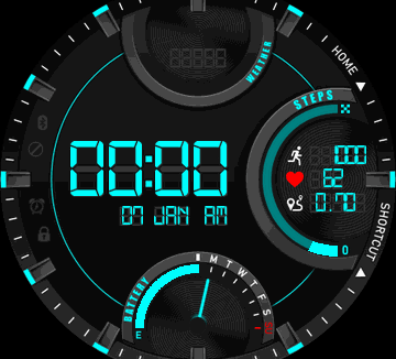 华米跃我Amazfit Verge Lite手表表盘