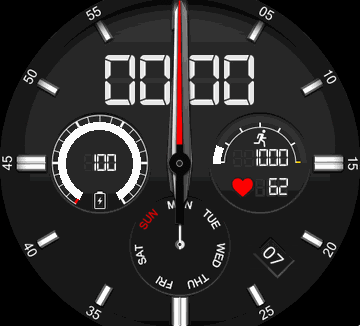 华米跃我Amazfit Verge Lite手表表盘