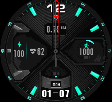 华米跃我Amazfit Verge Lite手表表盘
