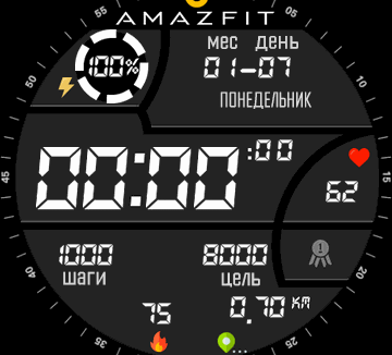 华米跃我Amazfit Verge Lite手表表盘