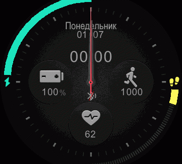 华米跃我Amazfit Verge Lite手表表盘