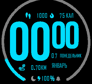 华米跃我Amazfit Verge Lite手表表盘