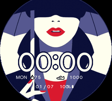 华米跃我Amazfit Verge Lite手表表盘