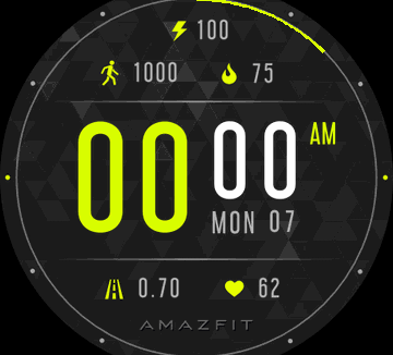华米跃我Amazfit Verge Lite手表表盘