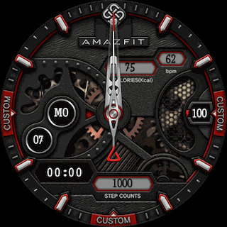 华米跃我Amazfit Verge Lite手表表盘