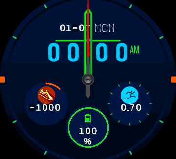 华米跃我Amazfit Verge Lite手表表盘