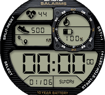 华米跃我Amazfit Verge Lite手表表盘