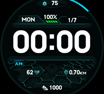 华米跃我Amazfit Verge Lite手表表盘