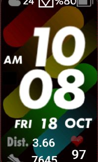 荣耀 Honor Band 6 手表表盘