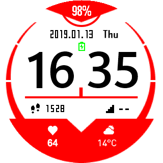 华米跃我Amazfit Pace, Stratos, Stratos 3手表表盘