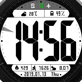 华米跃我Amazfit Pace, Stratos, Stratos 3手表表盘