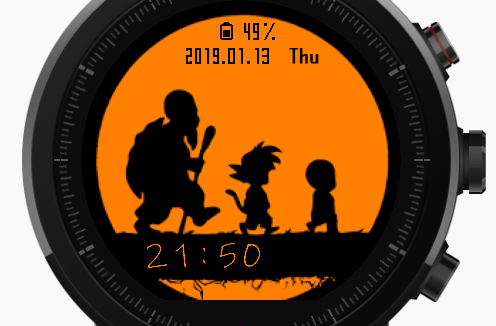 华米跃我Amazfit Pace, Stratos手表表盘