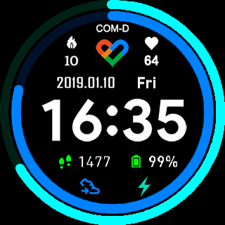 华米跃我Amazfit Pace, Stratos, Stratos 3手表表盘