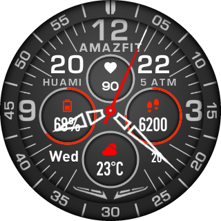 华米跃我Amazfit Pace, Stratos, Stratos 3手表表盘