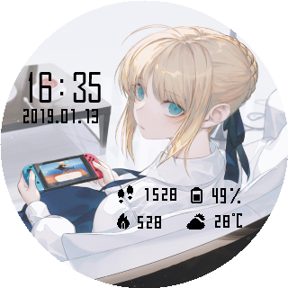 华米跃我Amazfit Pace, Stratos, Stratos 3手表表盘