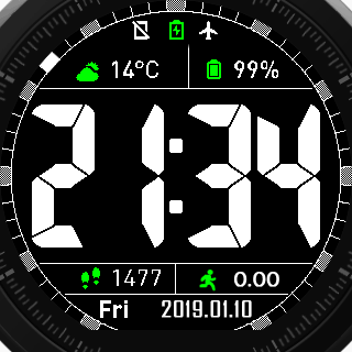 华米跃我Amazfit Pace, Stratos, Stratos 3手表表盘