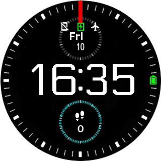 华米跃我Amazfit Pace, Stratos手表表盘