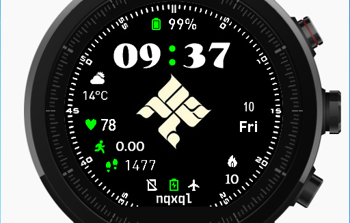 华米跃我Amazfit Pace, Stratos手表表盘
