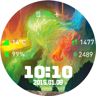 华米跃我Amazfit Pace, Stratos, Stratos 3手表表盘