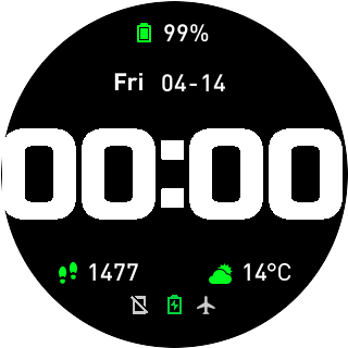 华米跃我Amazfit Pace, Stratos, Stratos 3手表表盘