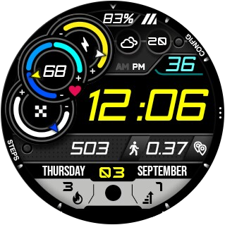 华米跃我Amazfit Pace, Stratos手表表盘