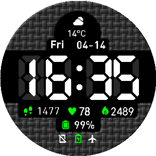 华米跃我Amazfit Pace, Stratos手表表盘