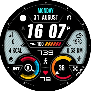 华米跃我Amazfit Pace, Stratos手表表盘