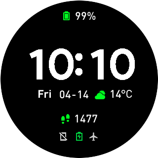 华米跃我Amazfit Pace, Stratos, Stratos 3手表表盘