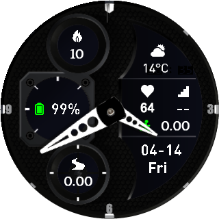 华米跃我Amazfit Pace, Stratos, Stratos 3手表表盘