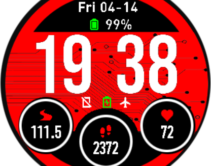 华米跃我Amazfit Pace, Stratos, Stratos 3手表表盘