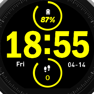 华米跃我Amazfit Pace, Stratos手表表盘