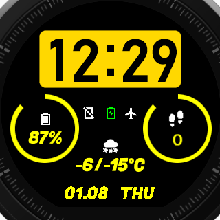 华米跃我Amazfit Pace, Stratos手表表盘