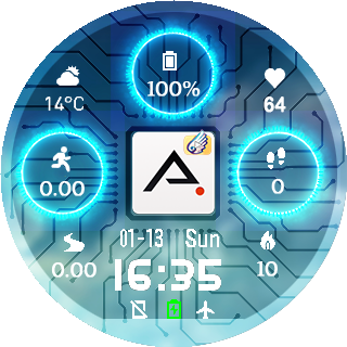华米跃我Amazfit Pace, Stratos手表表盘