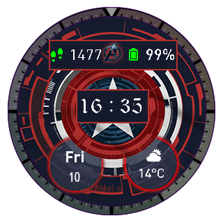 华米跃我Amazfit Pace, Stratos手表表盘