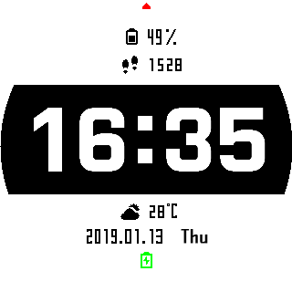 华米跃我Amazfit Pace, Stratos, Stratos 3手表表盘