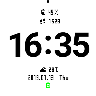 华米跃我Amazfit Pace, Stratos, Stratos 3手表表盘
