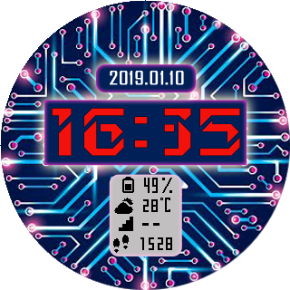 华米跃我Amazfit Pace, Stratos手表表盘