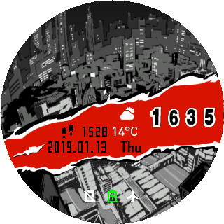 华米跃我Amazfit Pace, Stratos手表表盘