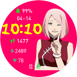 华米跃我Amazfit Pace, Stratos手表表盘