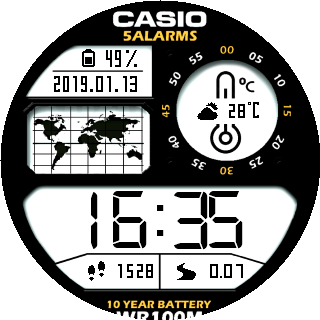 华米跃我Amazfit Pace, Stratos手表表盘
