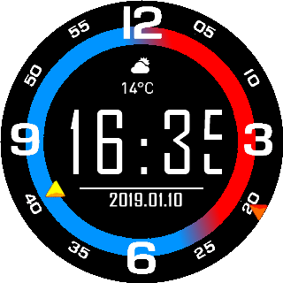 华米跃我Amazfit Pace, Stratos手表表盘